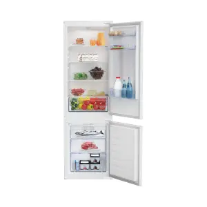 Beko BCFD473 70:30 Integrated Frost free Fridge freezer