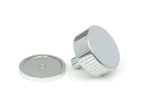 From The Anvil Polished Chrome Judd Cabinet Knob - 38mm (Plain)