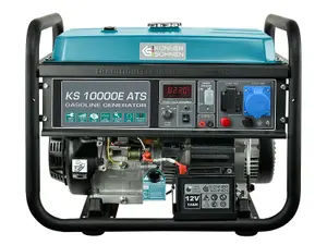 Petrol generator KS 10000E ATS with a rated power of 7.5 kW