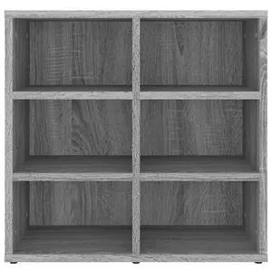 Berkfield Shoe Cabinets 2 pcs Grey Sonoma 52.5x30x50 cm