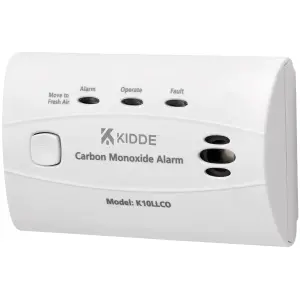 Kidde K10LLCO Wireless Standalone Carbon monoxide Alarm with 10-year sealed battery