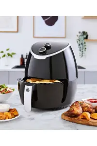 Swan Manual Air Fryer Black 4L