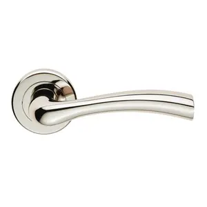 Cinquanta Latch Door Handle (Set of 2) Polished Nickel