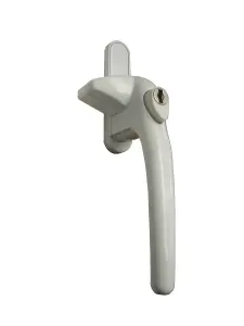 Schlosser Technik Apto Cockspur Window Handle Kit - Right Handed White