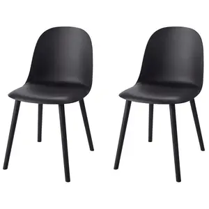 Depp Dining Chair (Set of 2) Black