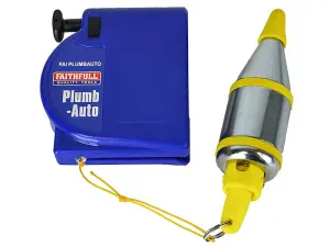 Faithfull  Plumb-Auto Automatic Plumb Line 400g (14oz) FAIPLUMBAUTO