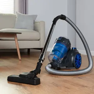 Black And Decker Black & Decker Vacuum Bagless Canister Vacuum Blue/Grey