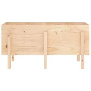 Berkfield Garden Raised Bed 121x50x57 cm Solid Wood Pine