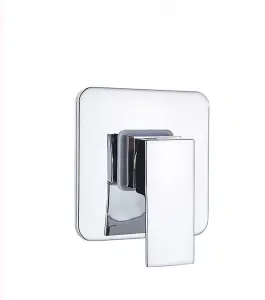 Chrome Finish Shower Set Mixer Bathroom 1 Way Shower Set