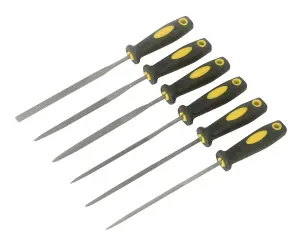 Sealey Needle File Set 6pc 100mm S0628