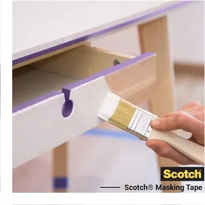 Scotch Delicate Surface Advanced Masking Tape, 36 mm x 41 m, Super-sharp Paint Lines, 1 Tape