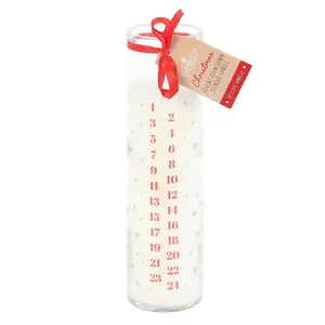 Something Different Advent Vanilla Tube Candle White (One Size)