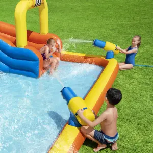 Bestway H2OGO Multicolour Rectangular Large Super speedway PVC Water park