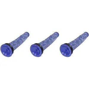 Dyson DC58 DC59 DC61 DC62 V6 V7 V8 Animal Vacuum Cleaner Washable Pre Motor Stick Filters x 3 by Ufixt