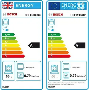 Bosch Hhf113br0b Built-In Single Multifunction Oven - Stainless Steel Effect