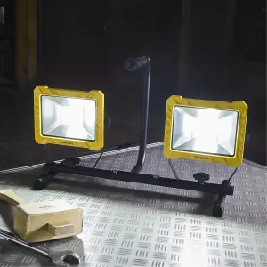 Stanley Twin 60W 4800lm Corded Integrated LED Work light