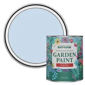 Rust-Oleum Blue Sky Gloss Garden Paint 750ml