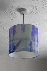 beach BLUE (Ceiling & Lamp Shade) / 25cm x 22cm / Ceiling Shade