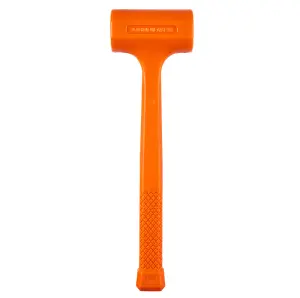 Magnusson 35.2oz Orange Rubber Mallet