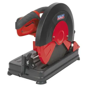 Sealey Cut-Off Saw 355mm 230v Abrasive Disc Portable Trigger Operated SM355D