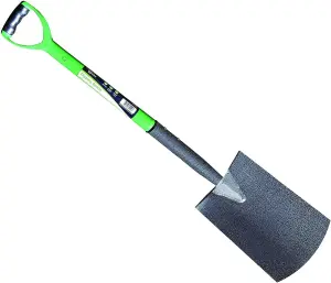 Digging Spade Garden Farming Lightweight Gardening Hand Tools Soft Plastic Handle Grip Strong and Durable Carbon Steel