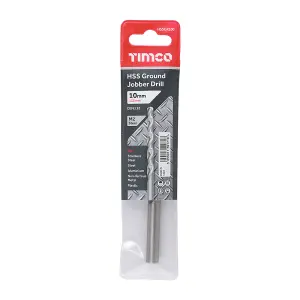 Timco - Ground Jobber Drills - HSS M2 (Size 10.0mm - 1 Each)