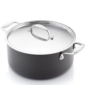 Stellar 6000 Hard Anodised 24cm Casserole