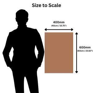 Pack of 5 White Faced MDF Laser Compatible Boards 600mm x 400mm x 3mm