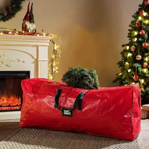 Christmas Tree Storage Bag with Durable Reinforced Handles for Easy Transport, Moisture and insect, Water Resistant Cloth Material