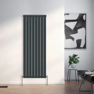 Right Radiators 1800x544 mm Vertical Double Flat Panel Designer Radiator Anthracite