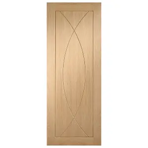 Internal Oak Pesaro Fire Door  - 1981 x 838 x 44mm (33")