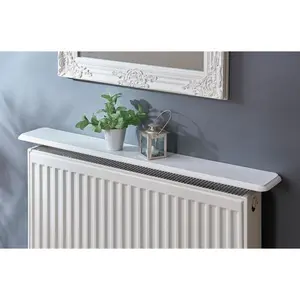 Sylvan Place Easyfit Radiator Shelves White / 90cm W