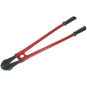 900mm Heavy-Duty Bolt Cropper with Rubber Grips and Chromoly Steel Jaws