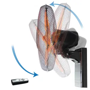 Belaco 16" Wall Fan  with Remote Control