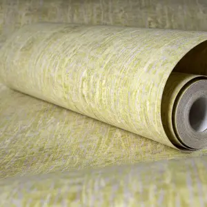 Galerie Crafted Gold Silky Metallic Plain Base Texture Design Wallpaper Roll