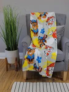 Paw Patrol Splodge Rotary Fleece Blanket