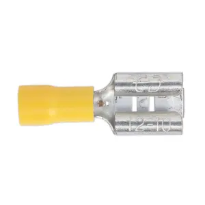 Sealey Clip Strip Deal - Yellow Electrical Terminals Push-On Ring Socket YTSET