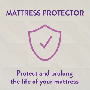 Slumberdown Anti Allergy Mattress, Pillow Protector, 2 Pack