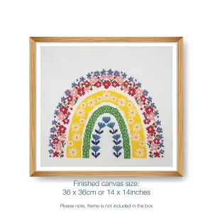 XSTITCH RAINBOW - Counted Cross Stitch Kit: Large: Rainbow - Trimits