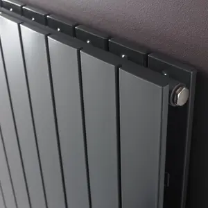 Ximax Vertirad Duplex HWD160044A Anthracite Vertical Designer 4072BTU Radiator, (W)445mm x (H)1600mm