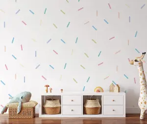 Pastel Sprinkles Wall Stickers