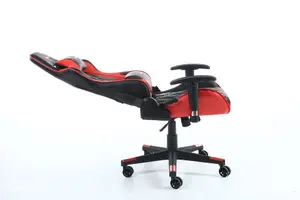 GTForce Pro GT Reclining Sports Racing Gaming Office Desk Pc Car Faux Leather Chair (Red)