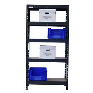 Rapid Racking Rapid 3 Pro 1800h x 900w x 450mmd Grey 5 Fibreboard Shelves