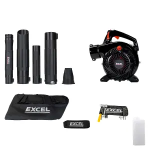 Excel 25cc Petrol Blower & Vacuum 2 in 1 Multi Garden Tool