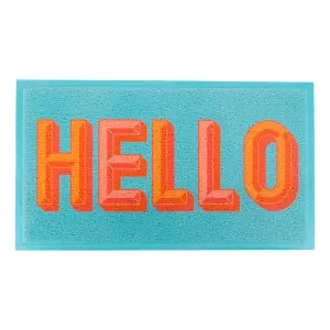 3D Hello Print Doormat (70 x 40cm)