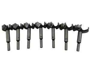 TOOLZONE 16 PIECE FORSTNER BIT SET IN WOOD BOX