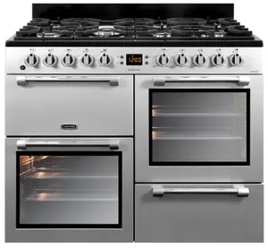 Leisure CK100F232S Freestanding Electric Range cooker with Gas Hob