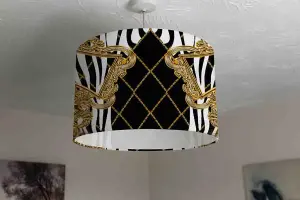 Leopard Baroque Print (Ceiling & Lamp Shade) / 45cm x 26cm / Ceiling Shade