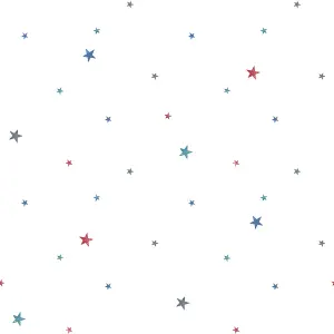 Galerie Tiny Tots 2 Blue Stars Smooth Wallpaper