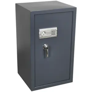 Secure Electronic Combination Cash Safe - Wall Mounted with Twin Locking Bolts